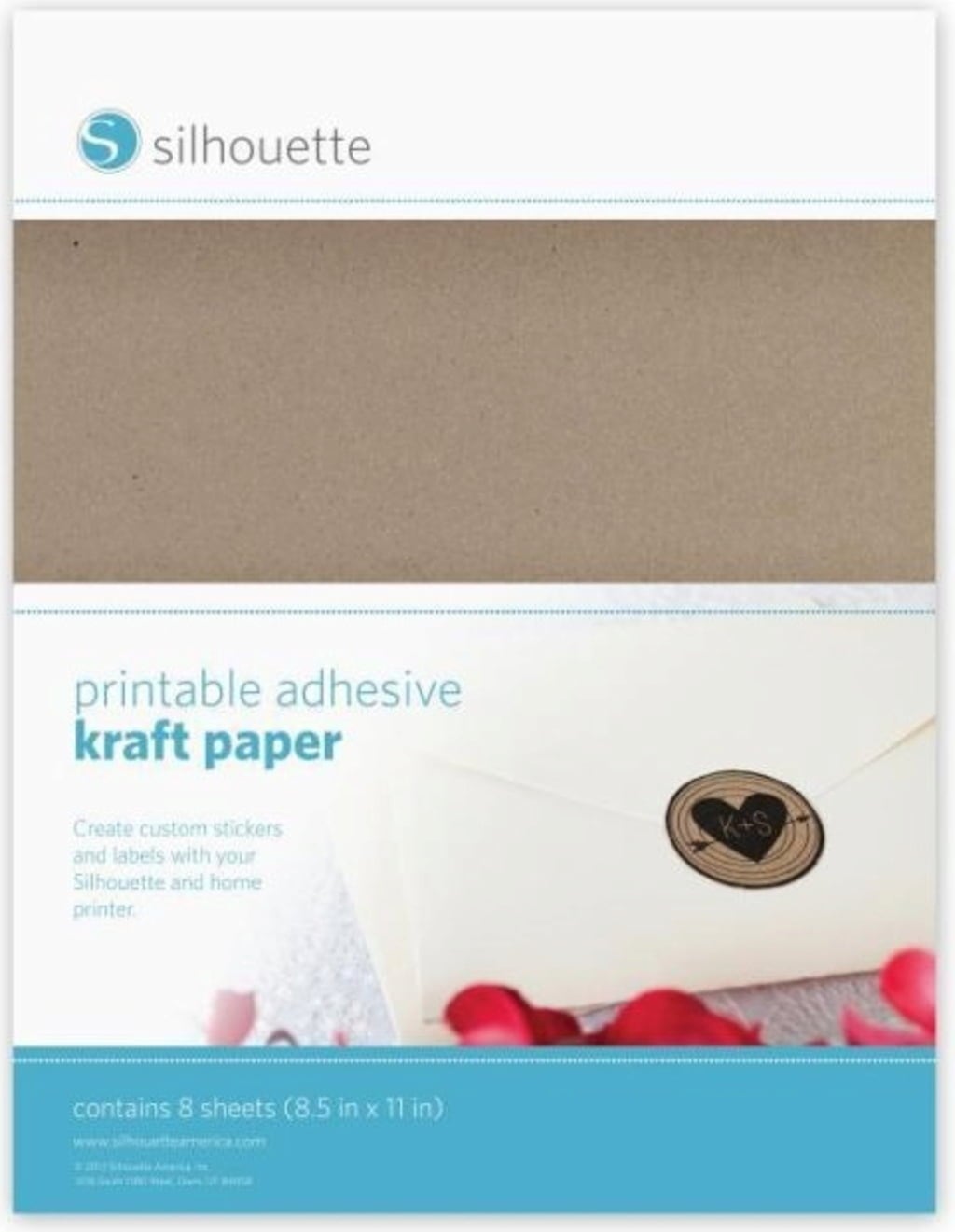 Silhouette Printable Craft Sticker Paper - 3DJake International