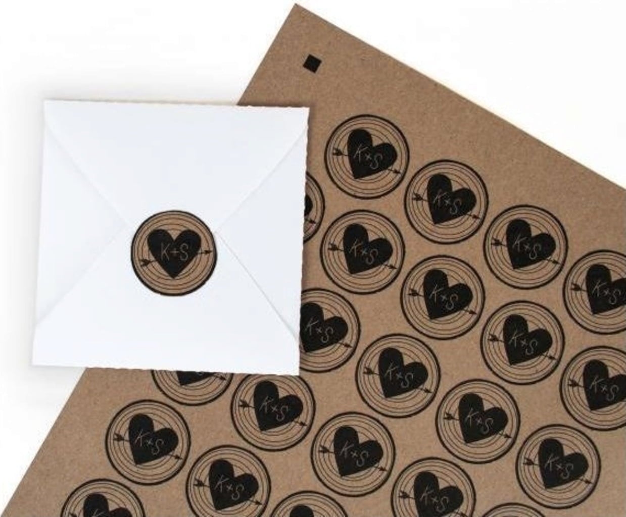 Silhouette Printable Craft Sticker Paper - Light brown