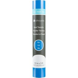 Silhouette Smooth Heat Transfer - 30.5 cm x 0.9 m - Blue