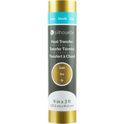 Silhouette Smooth Heat Transfer - 22,9 cm x 0,9 m - Gold