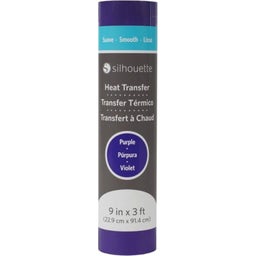 Silhouette Smooth Heat Transfer - 22.9 cm x 0.9 m - Purple
