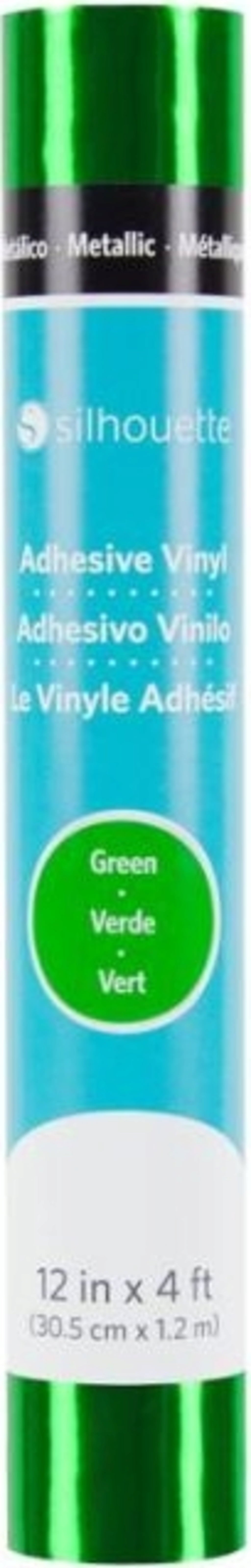 Silhouette Metallic Vinyl - 30,5 cm x 1,2 m - Green