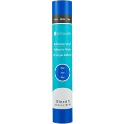 Silhouette Matte Removable Vinyl - 30.5cm x 1.8m - Blue