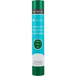 Silhouette Matte Removable Vinyl - 30.5cm x 1.8m - Green
