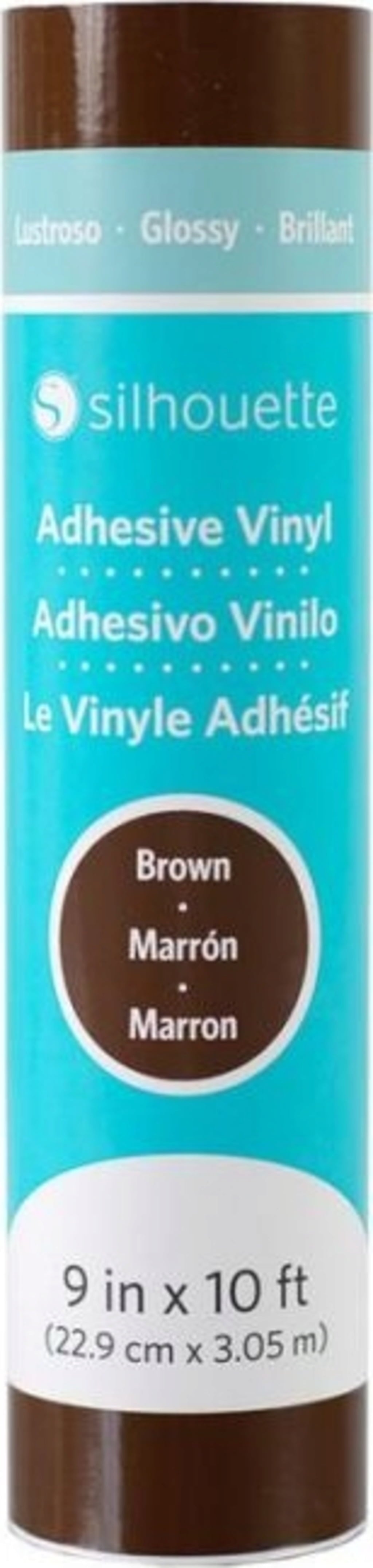 Silhouette Glossy Permanent Vinyl - 22,9 cm x 3 m