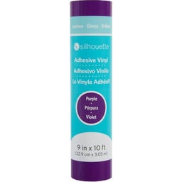 Silhouette Glossy Permanent Vinyl - 22,9 cm x 3 m - Purple