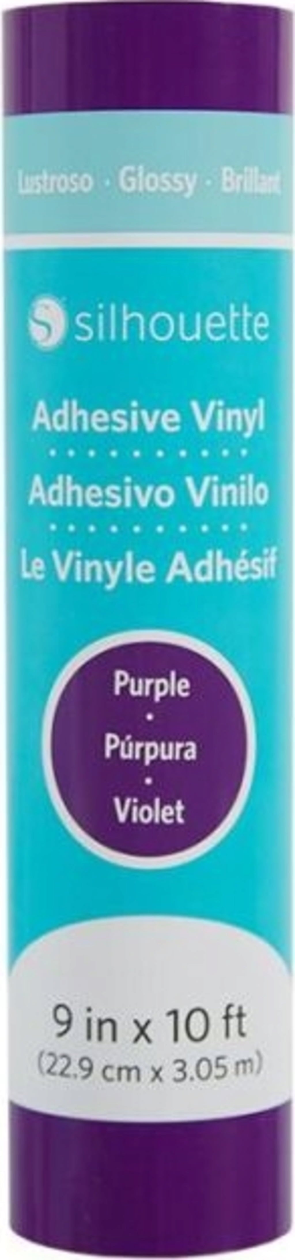 Silhouette Glossy Permanent Vinyl - 22,9 cm x 3 m