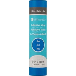 Silhouette Matte Removable Vinyl - 22,9 cm x 3 m - Blue