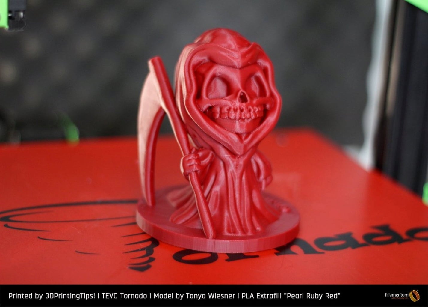 Fillamentum PLA Extrafill Pearl Ruby Red