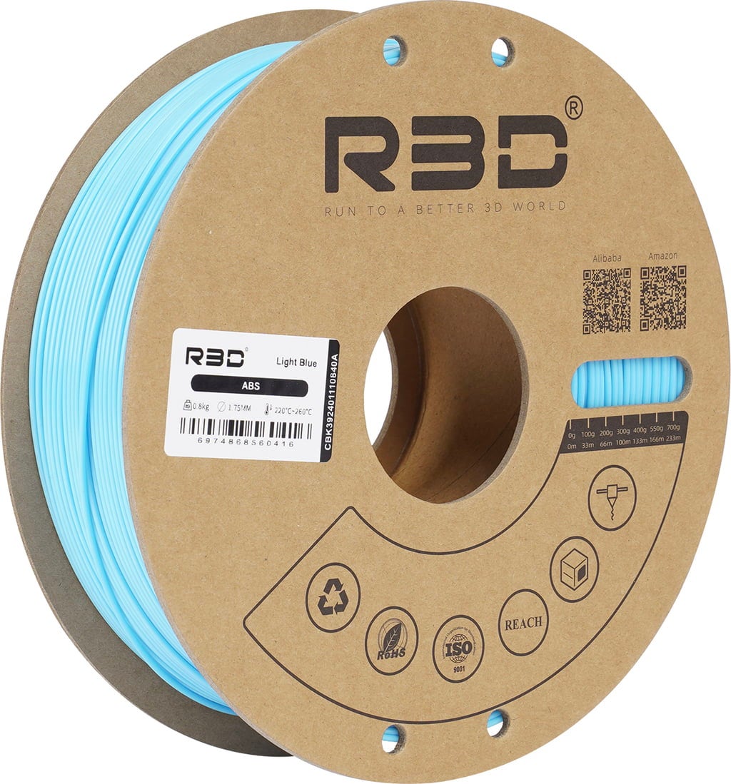 R3D ABS Light Blue - 1,75 mm / 800 g