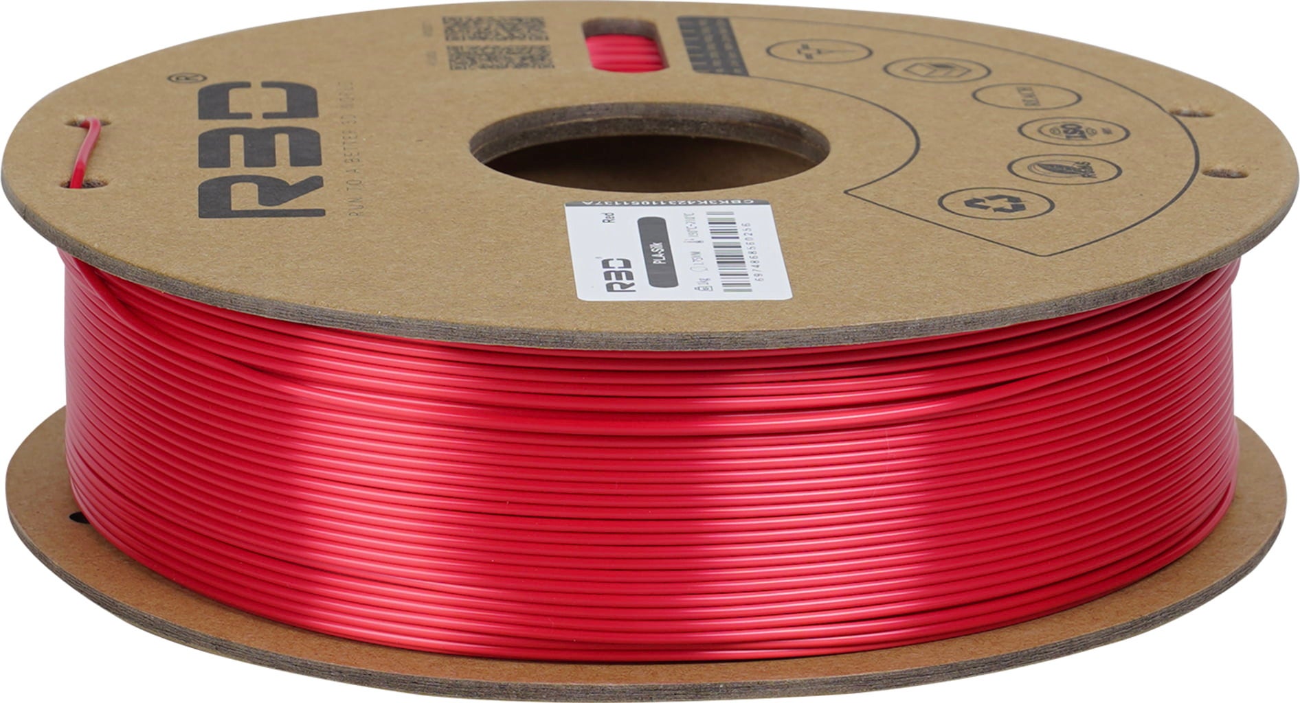R3D PLA Silk Red - 1.75 mm / 1000 g