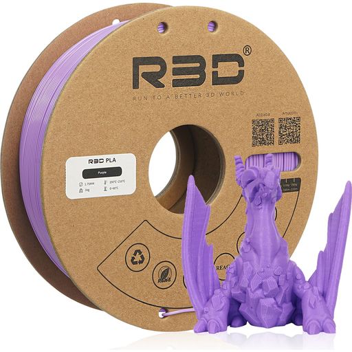 R3D PLA Purple - 1.75 mm / 1000 g