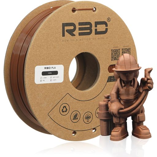 R3D PLA Coffee Colour - 1.75 mm / 1000 g