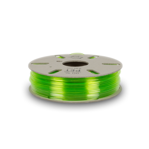 Recyceltes PET - reciklirani filament transparentno zelene boje