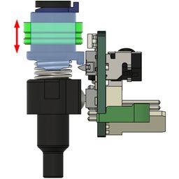 LDO Motors Smart sensor, czujnik filamentu - Orbiter2 Extruder