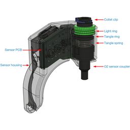 LDO Motors Capteur de Filaments Intelligent - Orbiter2 Extruder