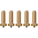 Anycubic Brass Nozzle Set for Kobra 3 - 5 x 0.4 mm