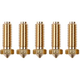 Anycubic Brass Nozzle Set for Kobra 3 - 5 x 0.4 mm