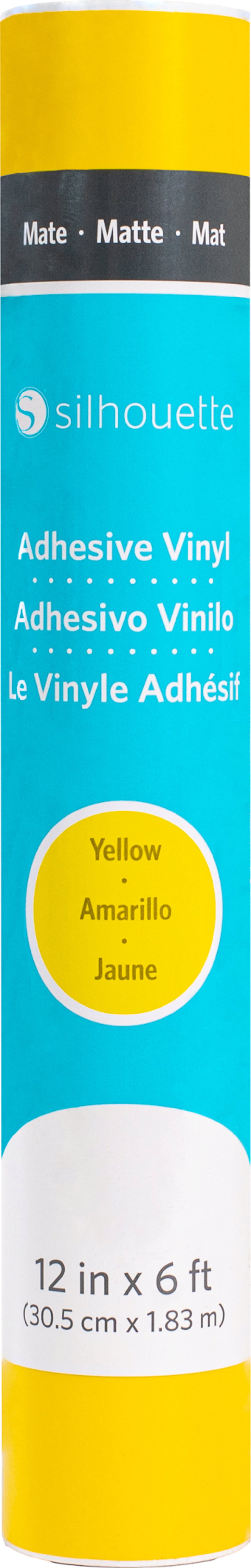 Silhouette Matte Removable Vinyl - 30,5 cm x 1,8 m - Yellow