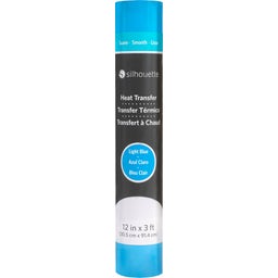 Silhouette Smooth Heat Transfer - 30.5 cm x 0.9 m - Light Blue