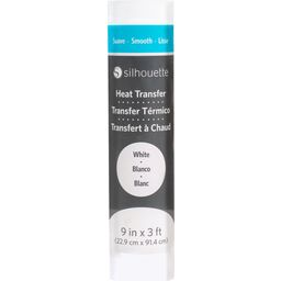 Silhouette Smooth Heat Transfer - 22,9 cm x 0,9 m - White