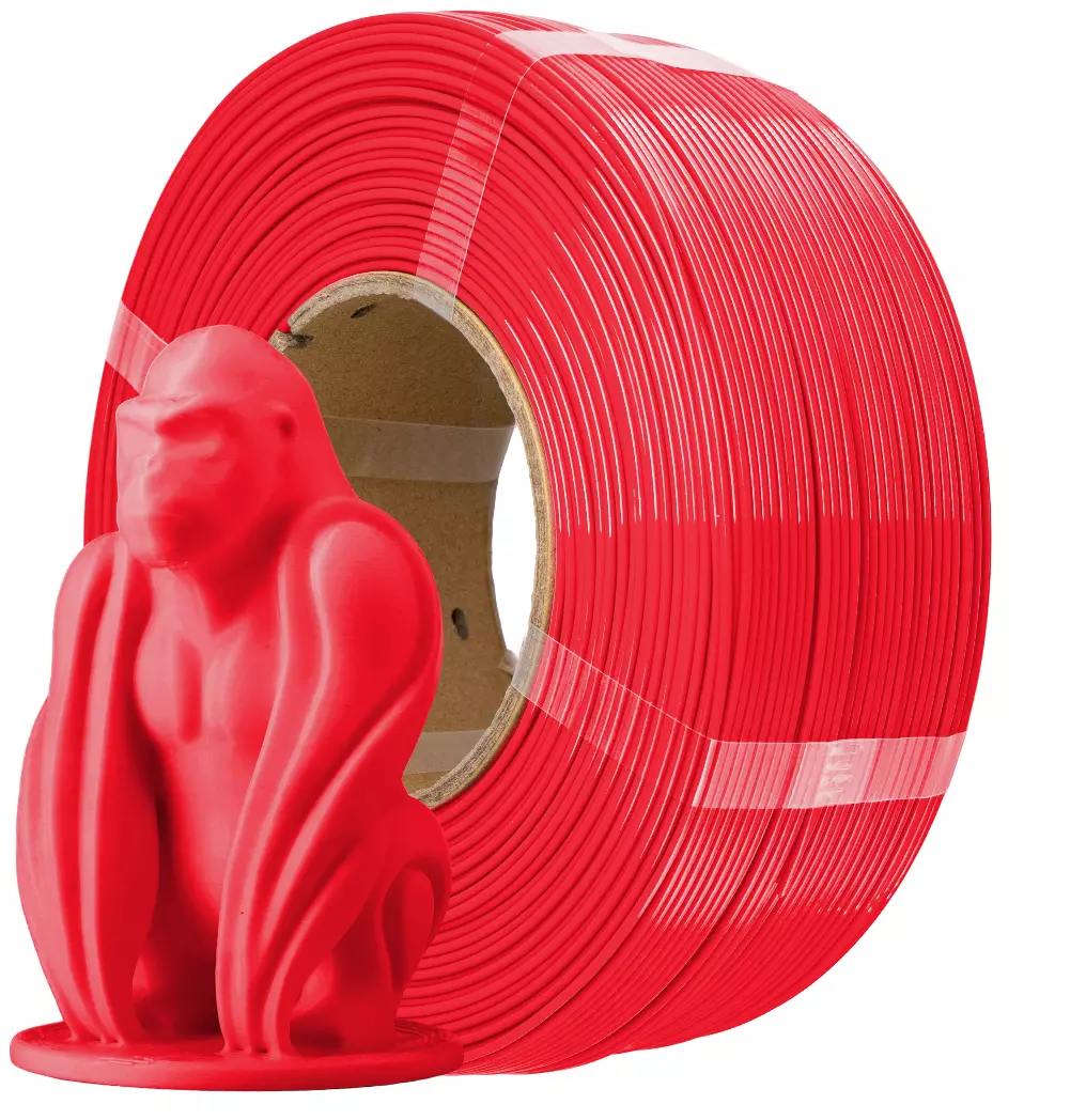 AzureFilm PETG Hyper Speed Refill Filament (spool-free) 1kg, Lipstick Red