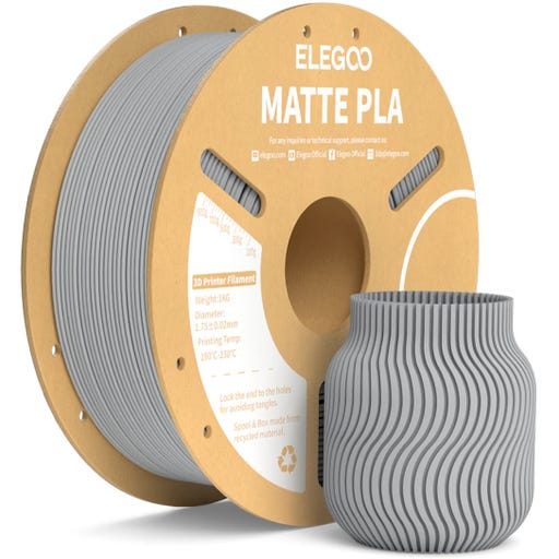 Elegoo PLA Matte Slate Grey - 1,75 mm / 1000 g