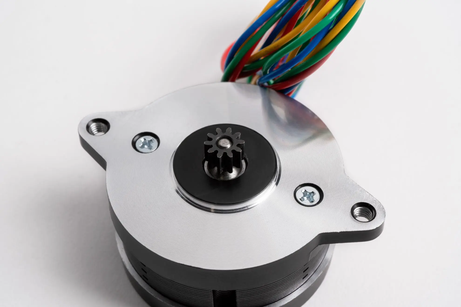 BondTech NEMA14 Round Stepper Motor 20mm 10T Gear - 1 pz.