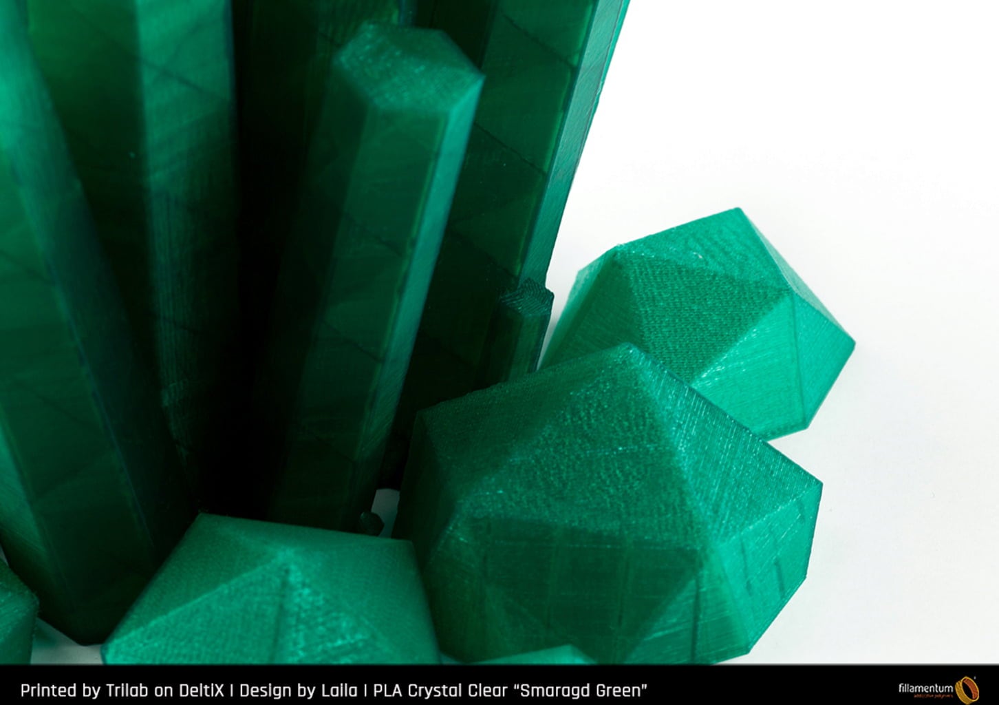 Fillamentum PLA Crystal Clear Emerald