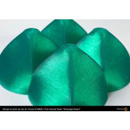 Fillamentum PLA Crystal Clear Smaragd