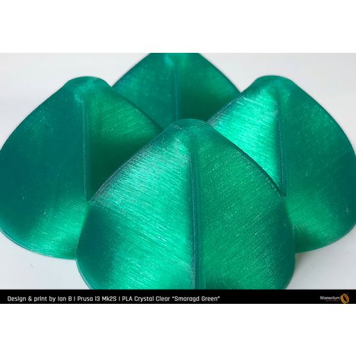 Fillamentum PLA Crystal Clear Emerald