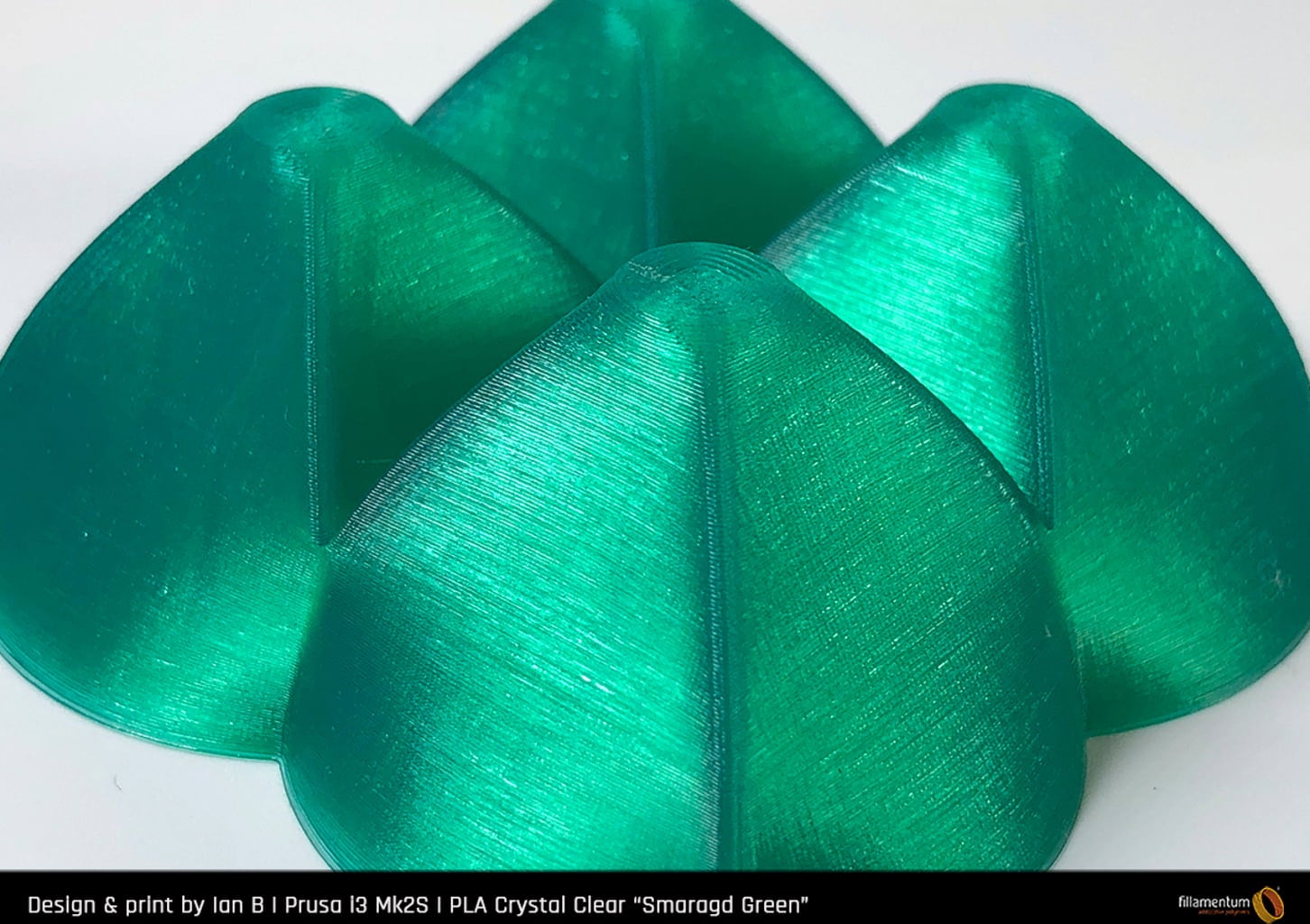 Fillamentum PLA Crystal Clear Emerald
