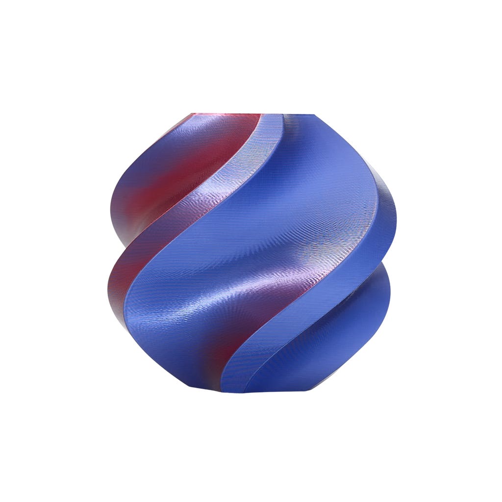 Bambu Lab PLA Silk Dual Color Midnight Blaze - 3DJake International