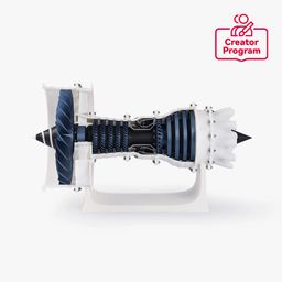 Bambu Lab Jet Engine Model Components Kit-006 - 1 Pç.