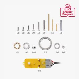 Triple-axis Tourbillon Model Components Kit-007 - 1 pcs