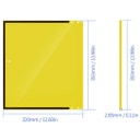 BIQU Panda Door pentru Bambu Lab X1/P1 - Citrus Splash