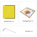 BIQU Panda Door pentru Bambu Lab X1/P1 - Citrus Splash