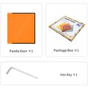 BIQU Panda Door para Bambu Lab X1/P1 - Sunburst Orange