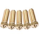 Anycubic Brass Nozzle Set for Kobra 3 - 5 x 0.4 mm