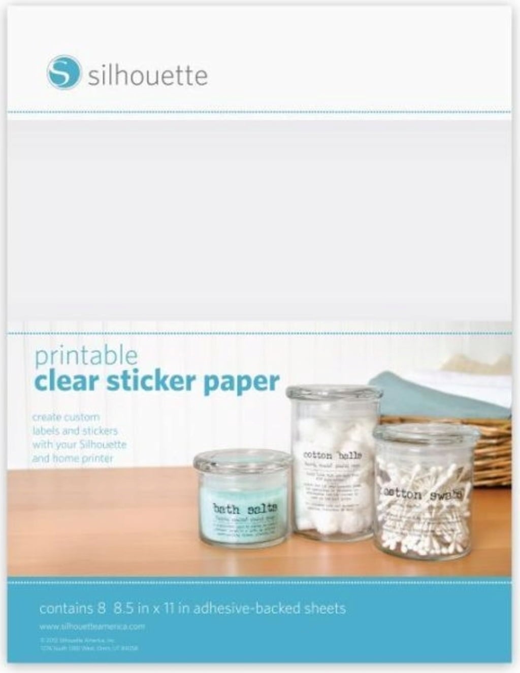 Silhouette Printable Sticker Paper