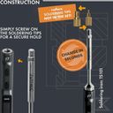 1x Soldering Tip Adapter Compatible with the TS100 / TS101 / PINECIL Series - 1 pc