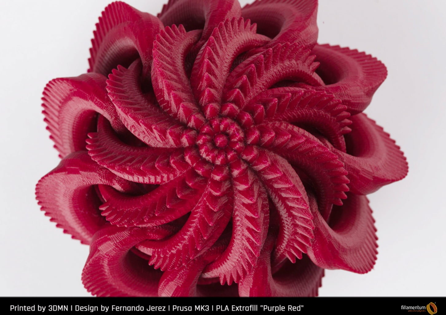 Fillamentum PLA Extrafill Pearl Ruby Red