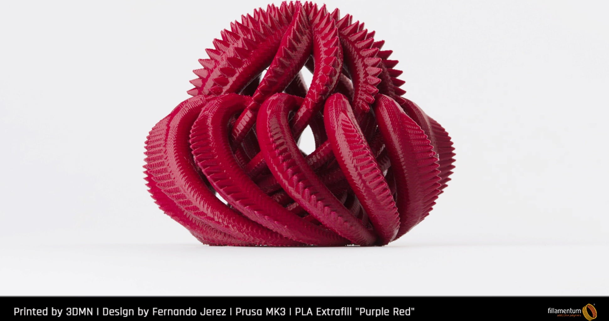 Fillamentum PLA Extrafill Pearl Ruby Red