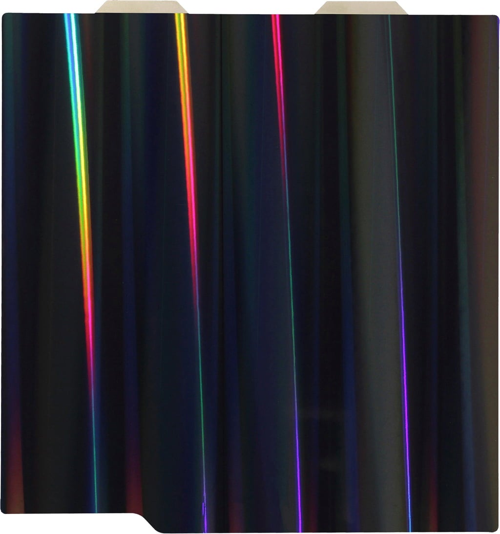 3DJAKE PET/PEI Byggeplate Aurora - 184 x 197 mm