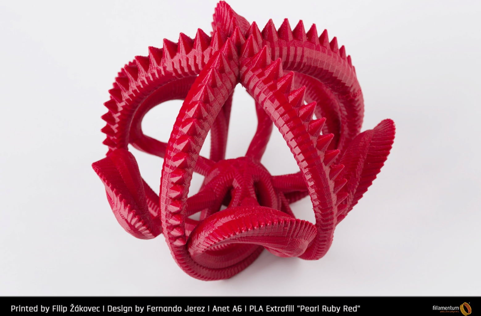 Fillamentum PLA Extrafill Pearl Ruby Red