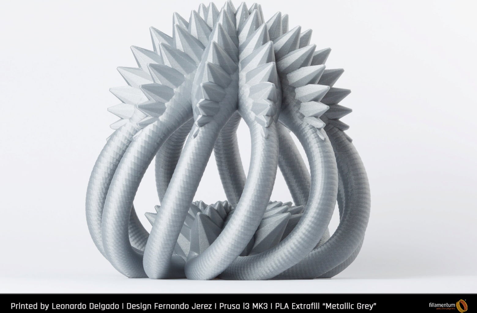 Fillamentum PLA Extrafill Metallic Grey
