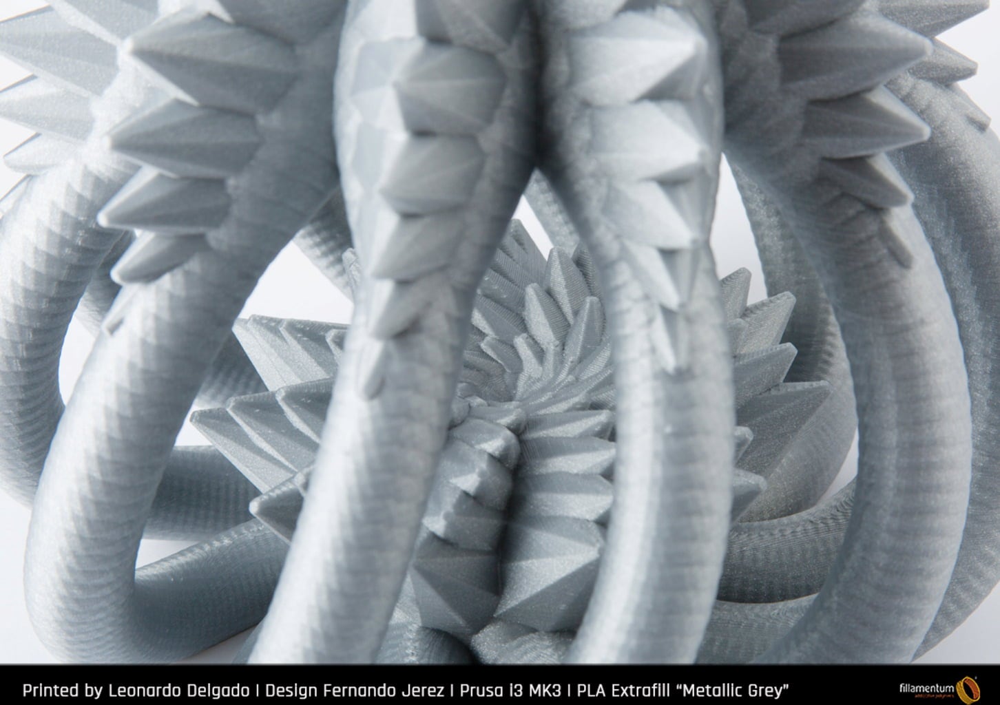 Fillamentum PLA Extrafill Metallic Grey