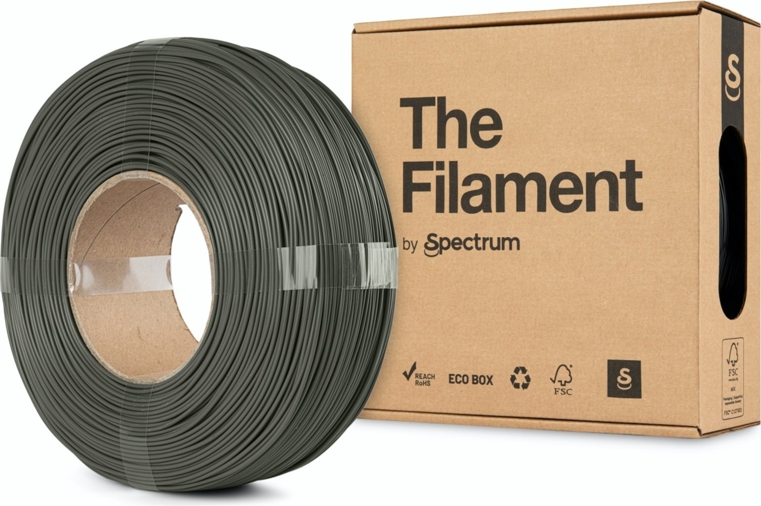 The Filament ReFill PLA HS Moss Grey - 1.75 mm / 1000 g