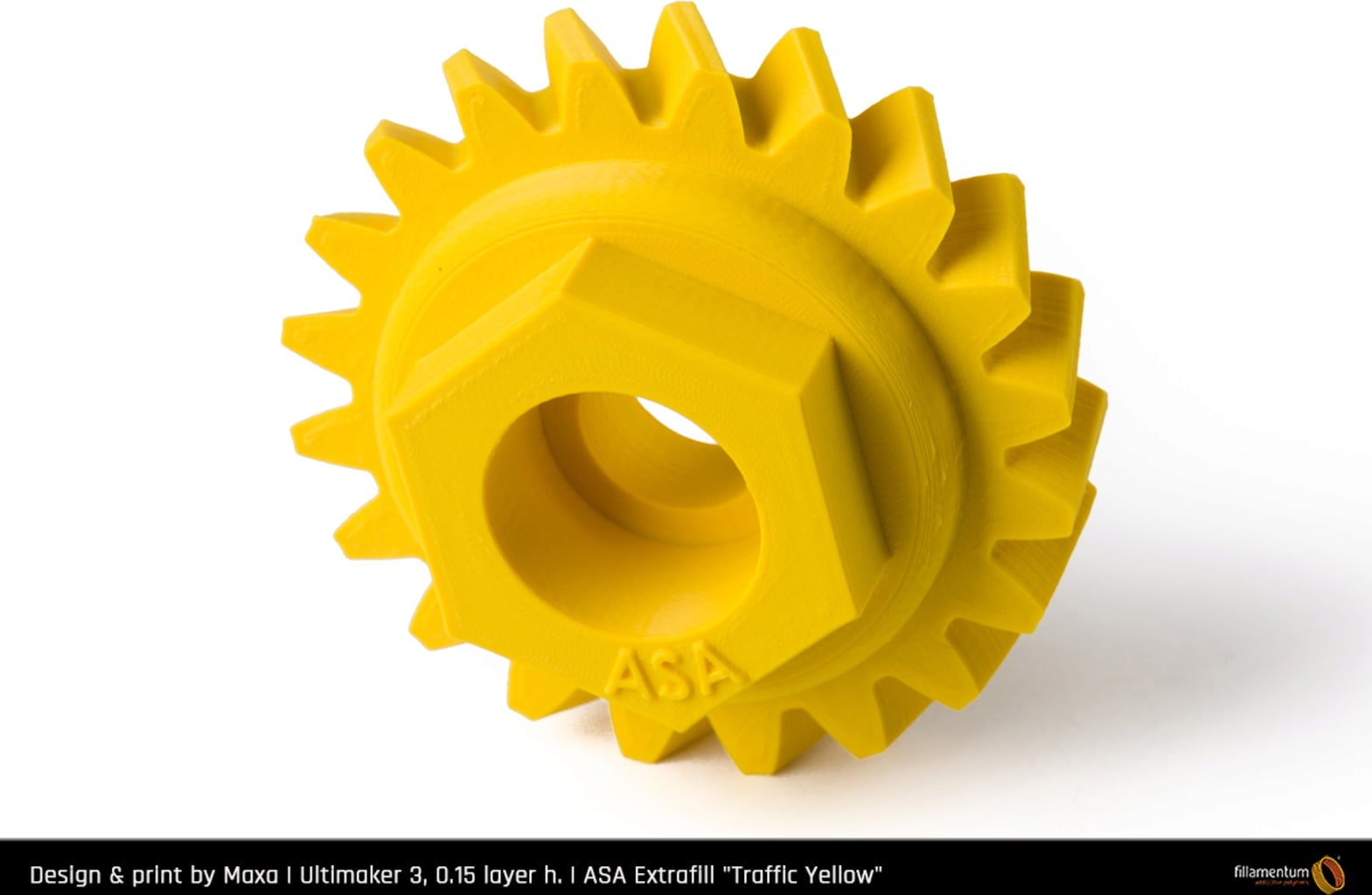 Fillamentum ASA Extrafill Traffic Yellow