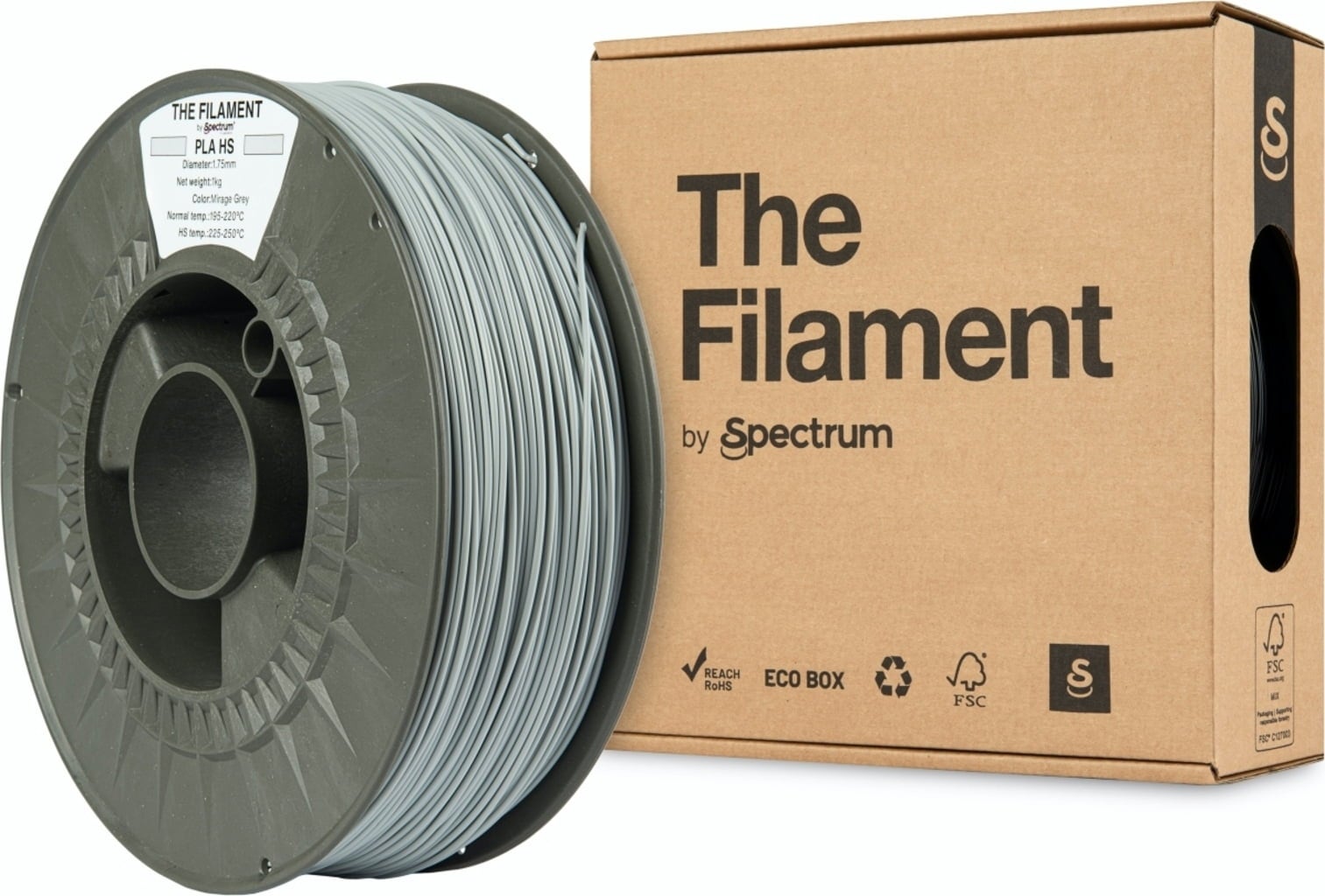 The Filament PLA HS Mirage Grey